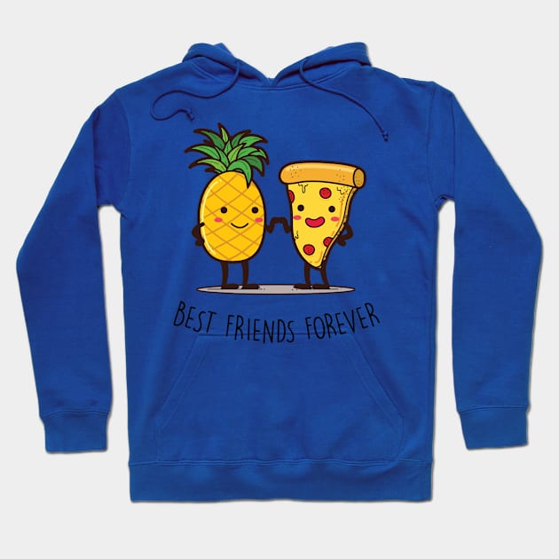 pineapple Pizza-Man 2 Hoodie by arianneaubreysd